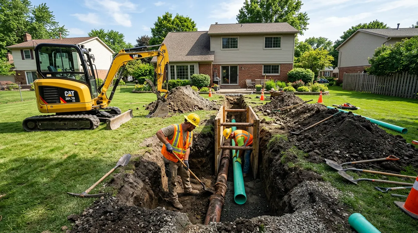 Sewer Line Replacement in West Columbia, SC